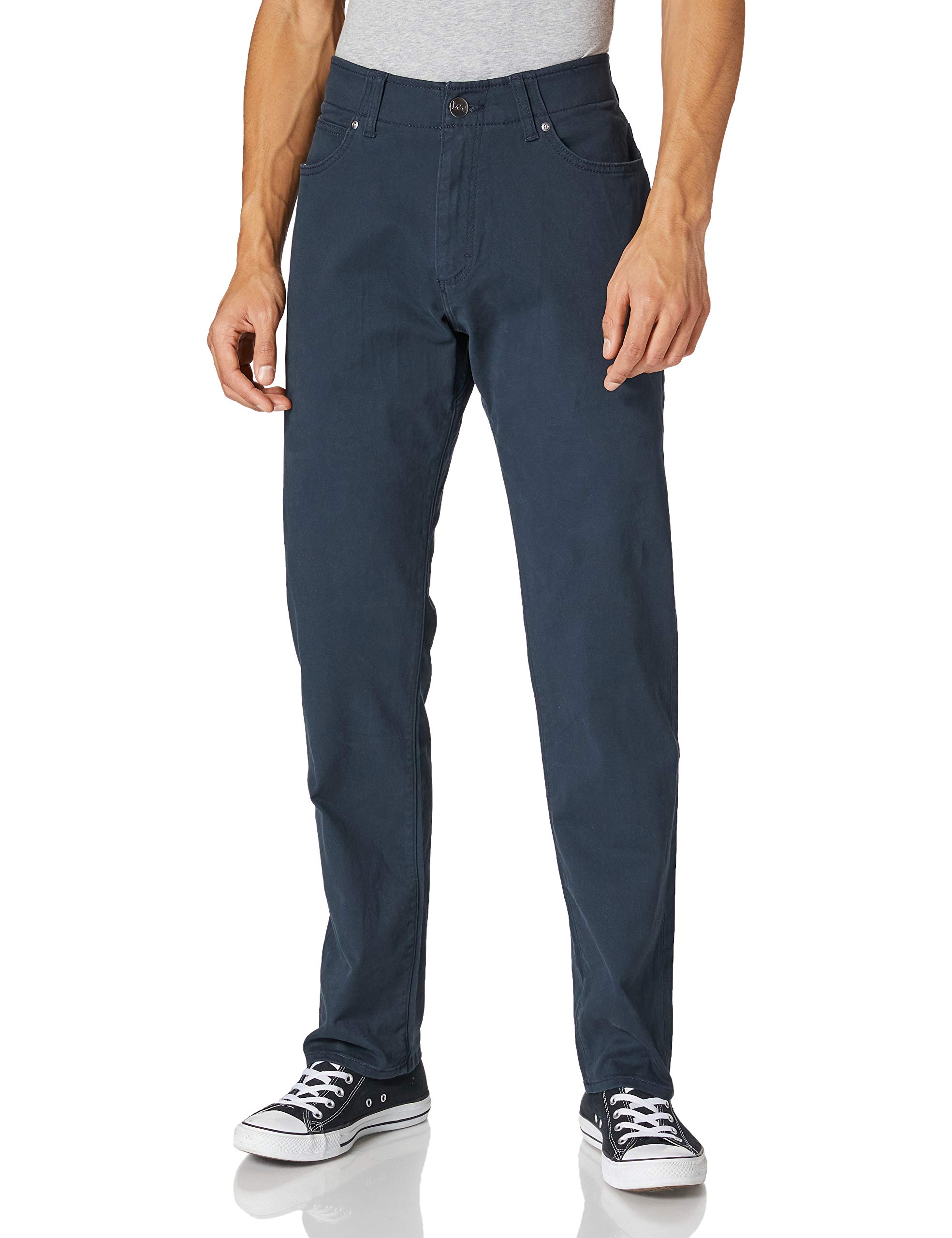 Lee Herren Extreme Motion Recht Jeans, Navy, 40W / 30L EU