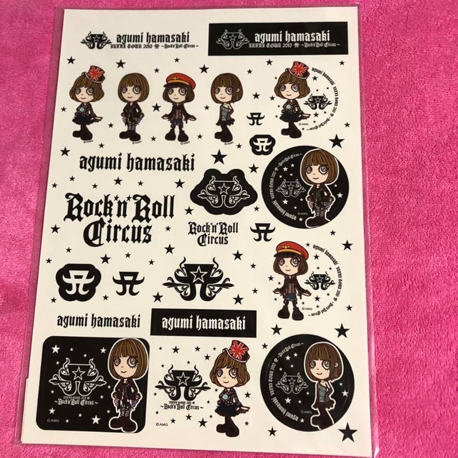 Amazon.co.jp: 浜崎あゆみ ayupan あゆぱん ステッカー シール