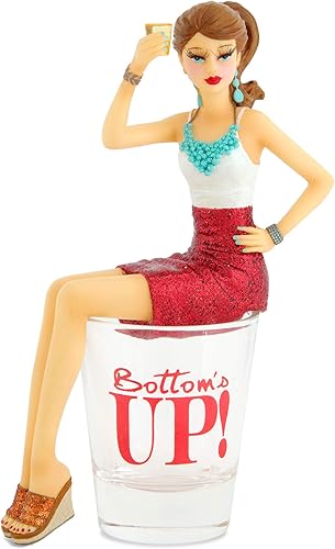 Miniatura 6 de Hiccup by H2Z "June Girls Have More Fun!" Vaso de chupito con figura de niña de 5-34 pulgadas
