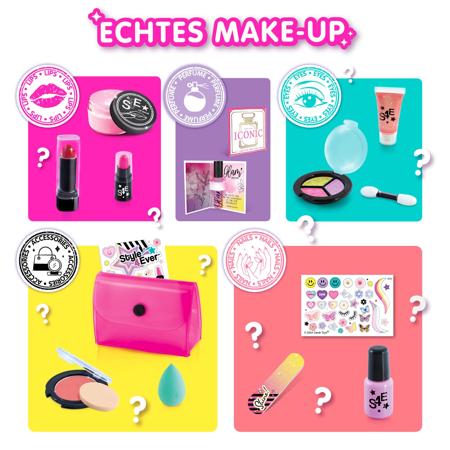 Canal Toys Style 4 Ever - Mini dispensador Sorpresa de Belleza, desembalaje Misterioso, Mezcla y combinación, a Partir de 8 años