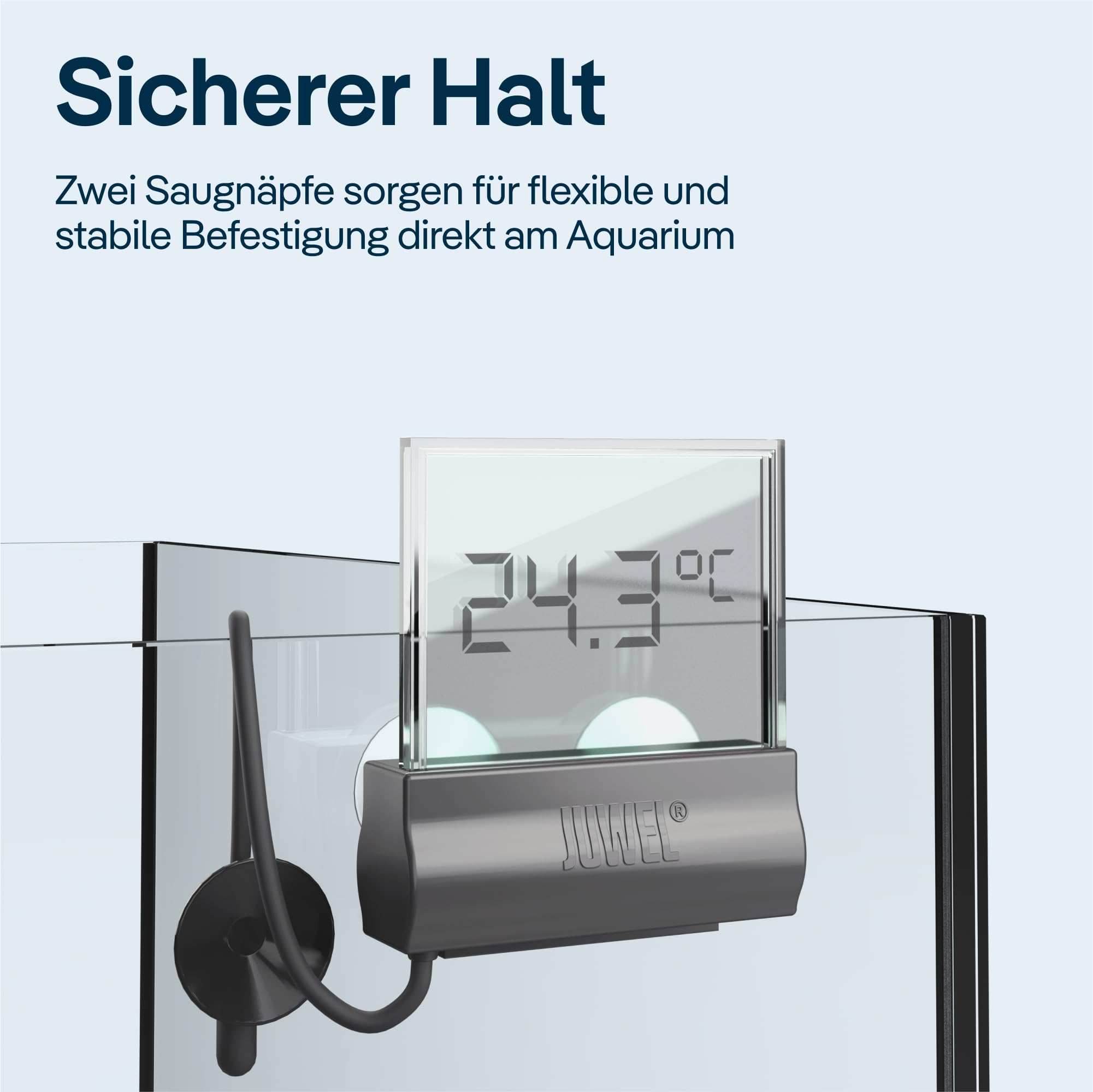 JUWEL Aquarium - Termometro digitale 4.0 – adatto per tutti gli acquari