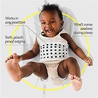 Vista 4 de Nanit Banda de Respiración - 100% Algodón, Funciona con el Monitor de Bebé Nanit Pro para Rastrear el Movimiento Respiratorio Libre de Sensores, Se