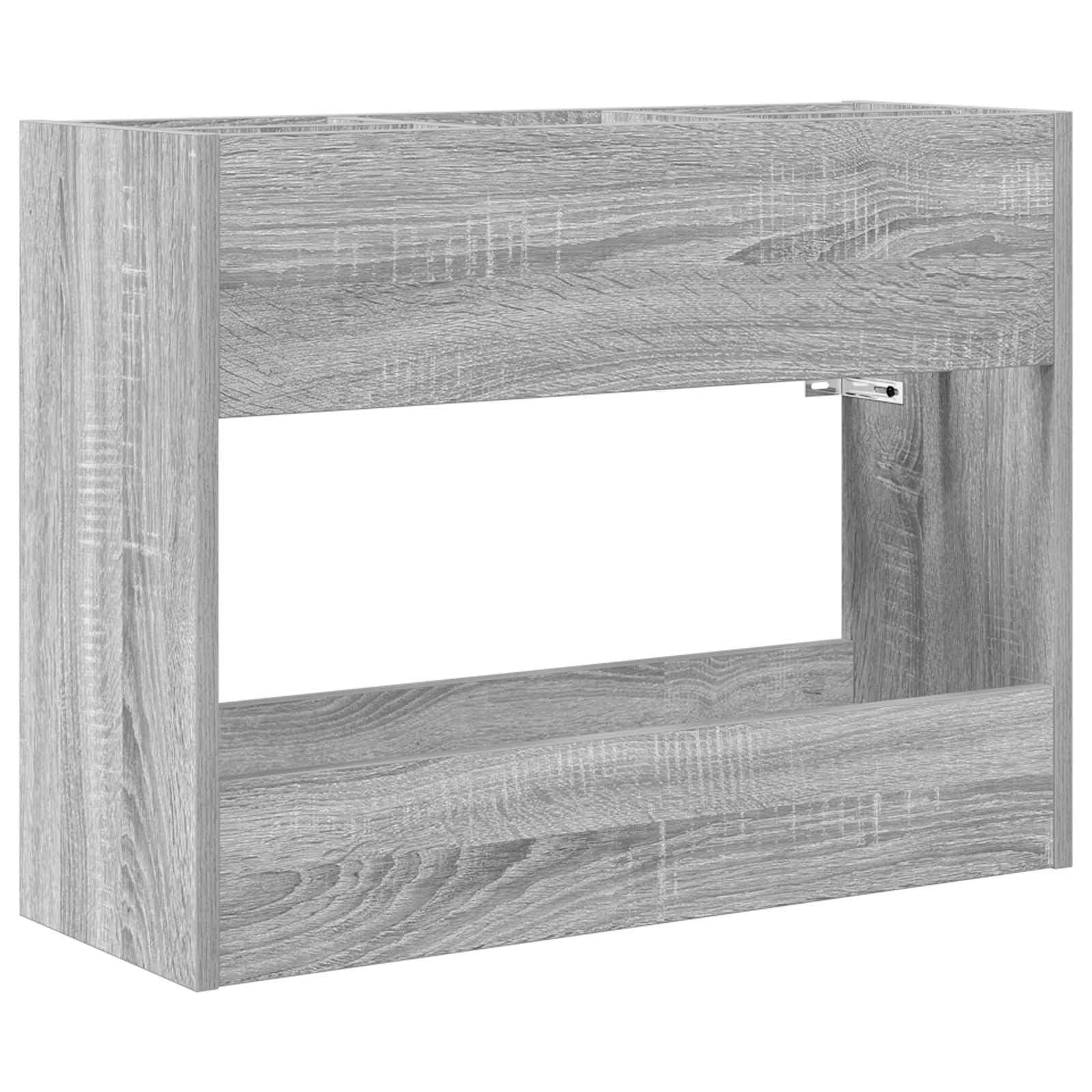 Portaombrelli in legno, 65 x 24 x 50 cm, moderno portaombrelli da corridoio, rettangolare, per ombrelli, cappelli e sciarpe