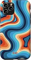 Vista 26 de iPhone XR Retro Groovy Liquid Swirl Wave - Carcasa para iPhone XR