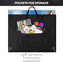 Amazon.com: Nicpro Large Size Art Portfolio Case, Artist Portfolio