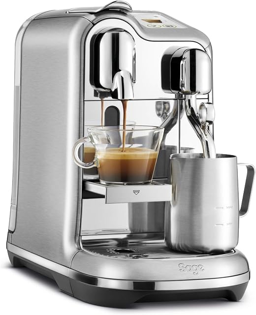 NESPRESSO SNE900 the Creatista Pro by Sage, brushed stainless steel