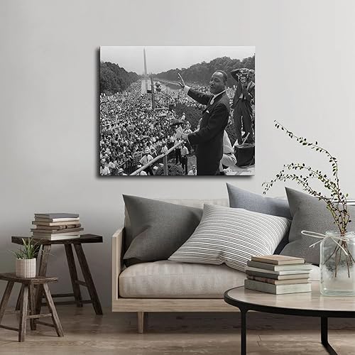 Miniatura 2 de Póster con texto en inglés "I Have A Dream Speech Martin Luther King" (12 x 18 pulgadas, sin marco)