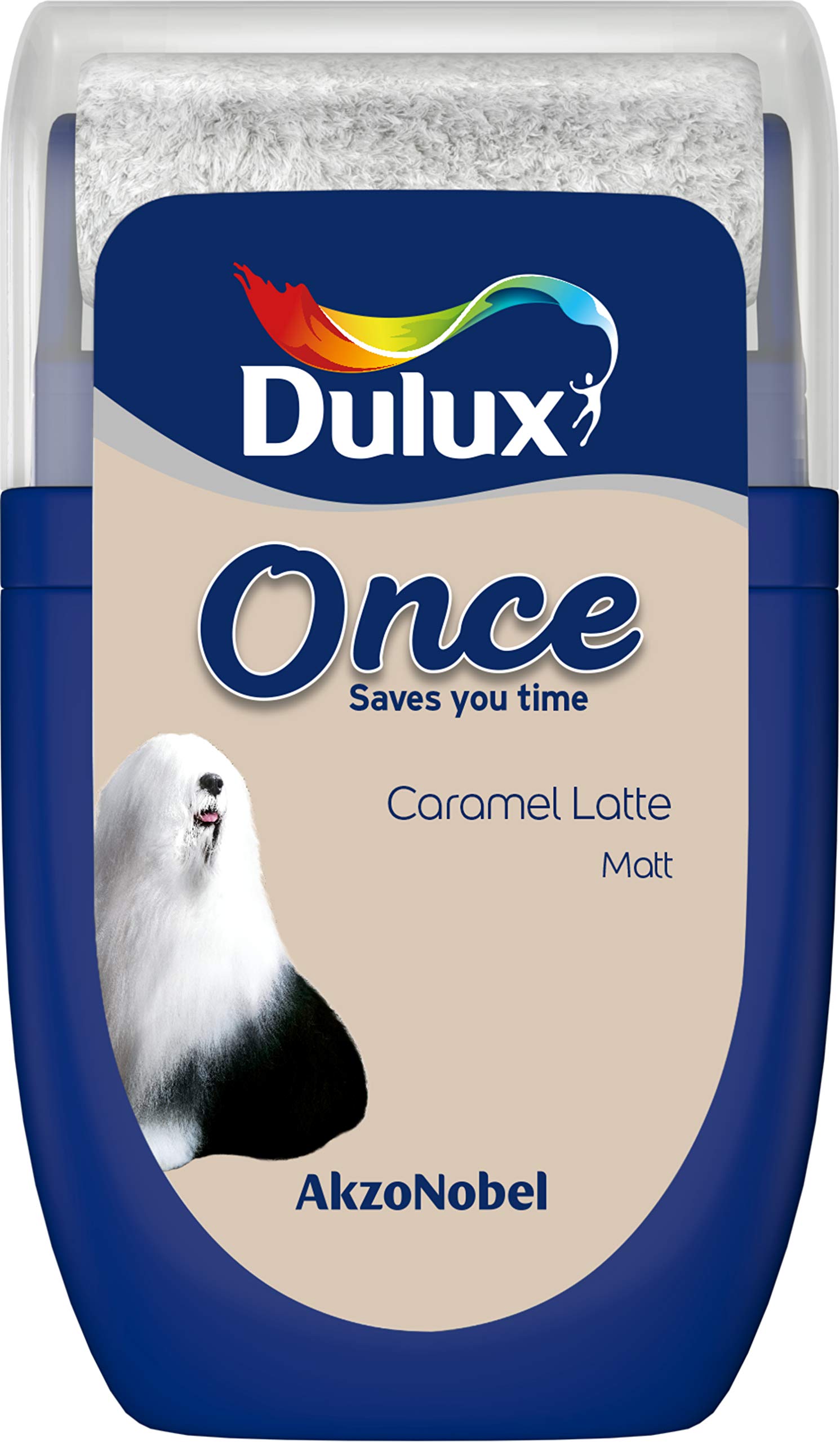 Dulux Once Tester Paint - Caramel Latte - 30ML