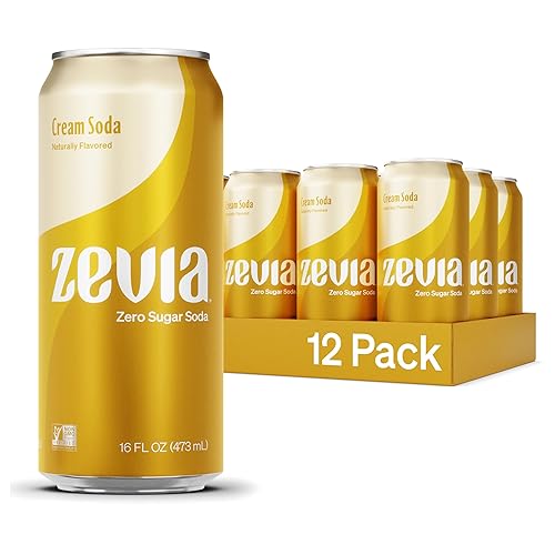 Zevia Grape - Soda carbonatada cero calorías o azúcar endulzado natural refrescante sabrosa Zevia Grape - Soda carbonatada cero calorías o azúcar endulzado natural refrescante sabrosa
