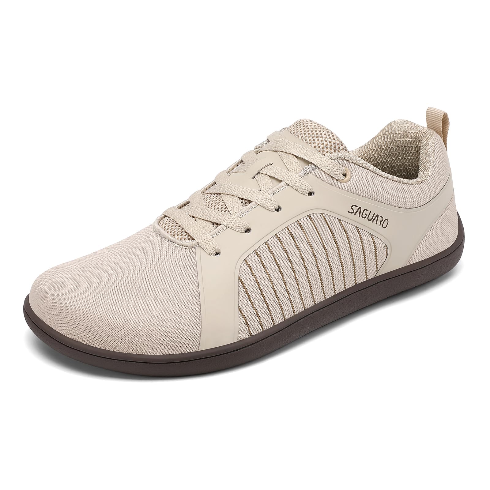 SAGUARO Men's Casual Barefoot Shoes with Wide Toe for Daily Use in City,School and Travel Gr.36-48