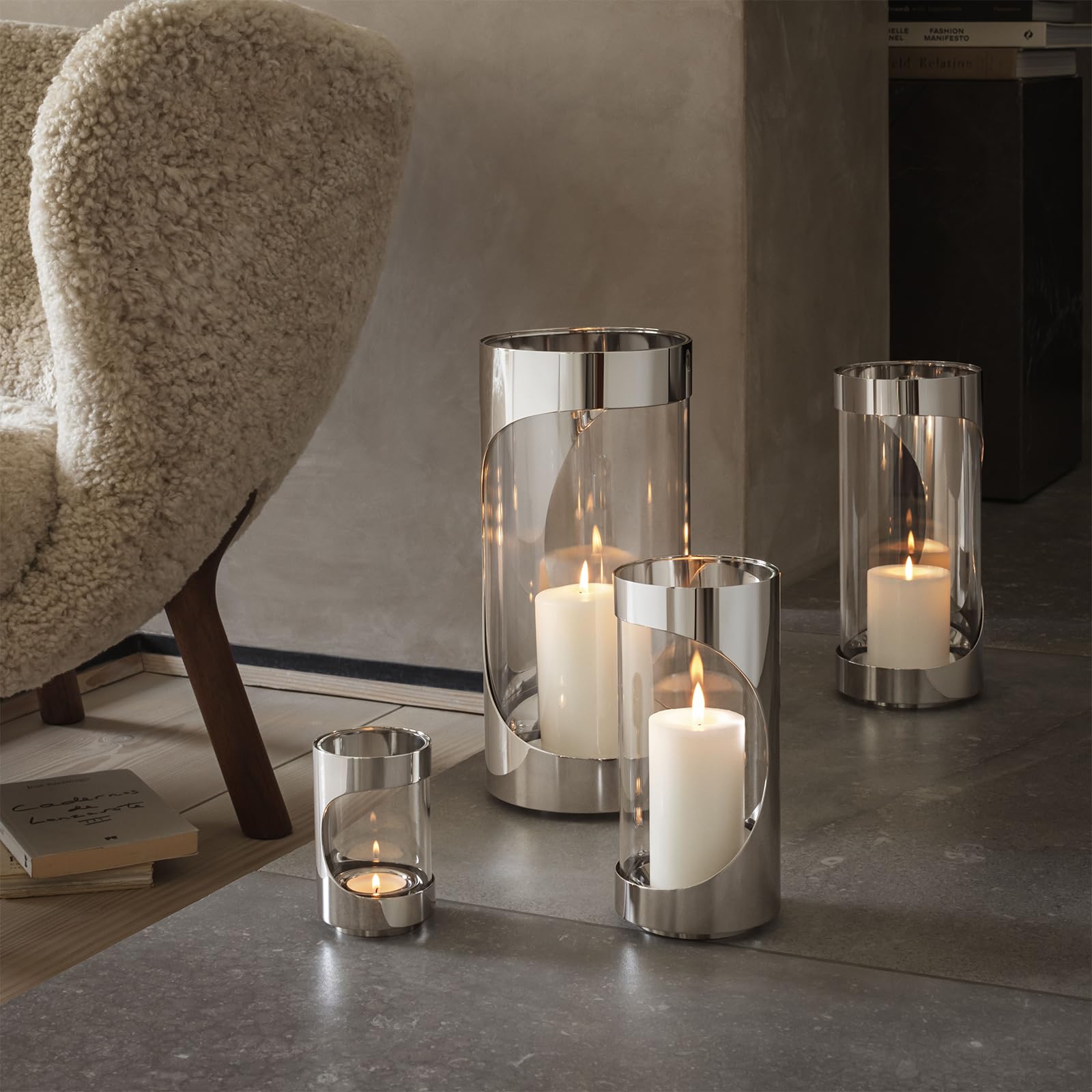 Amazon.co.jp: 「 Georg Jensen 」 キャンドルホルダー キャンドル
