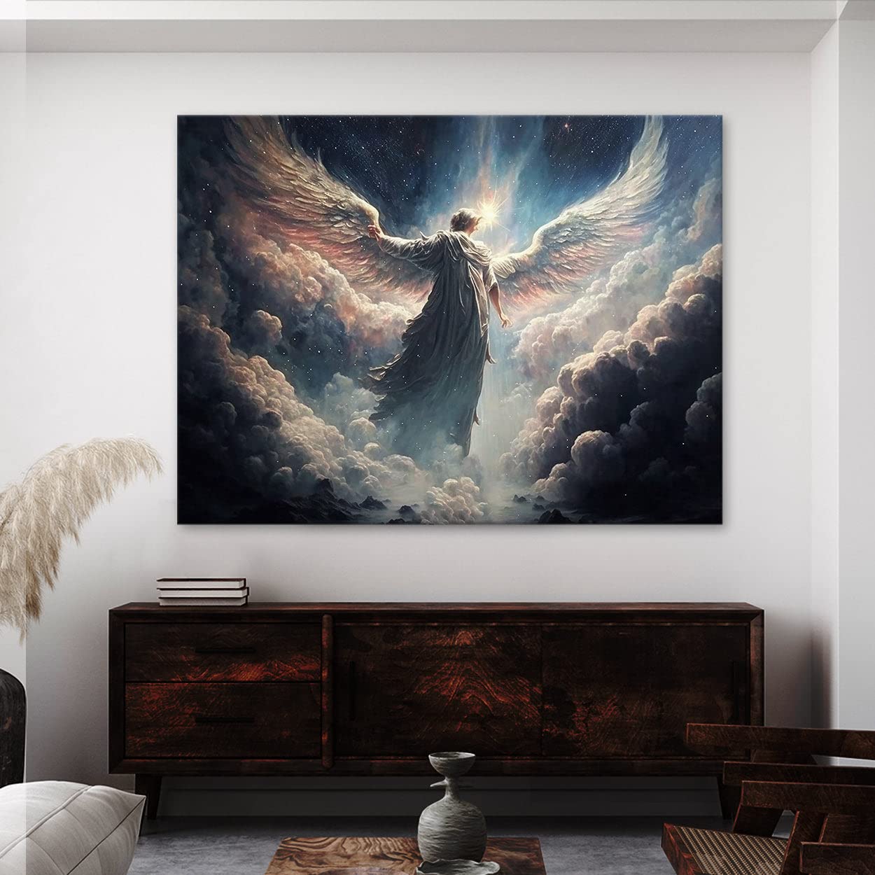 Amazon.com: Sense Canvas Angel Art Vast Angelic Creation 18 Canvas