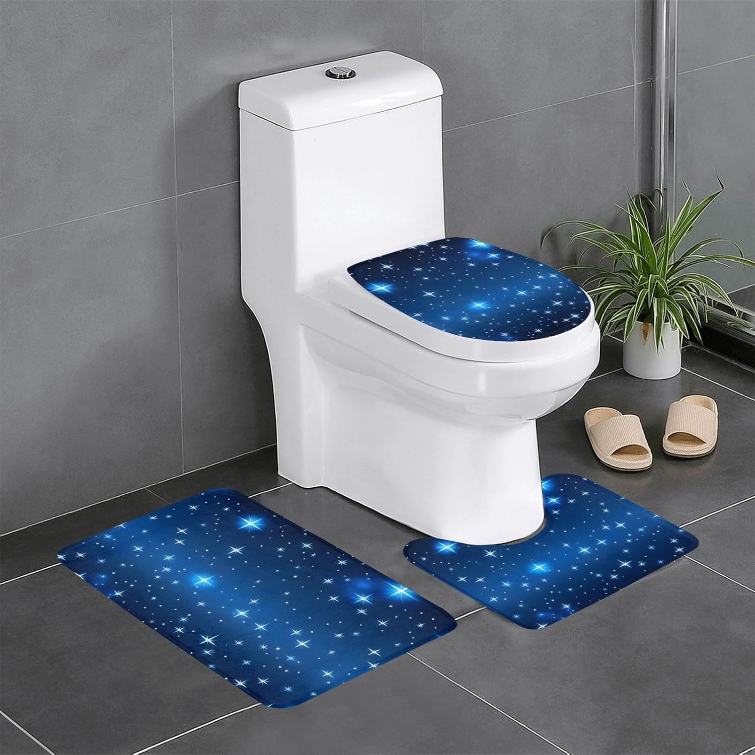 Blue Star Pattern
