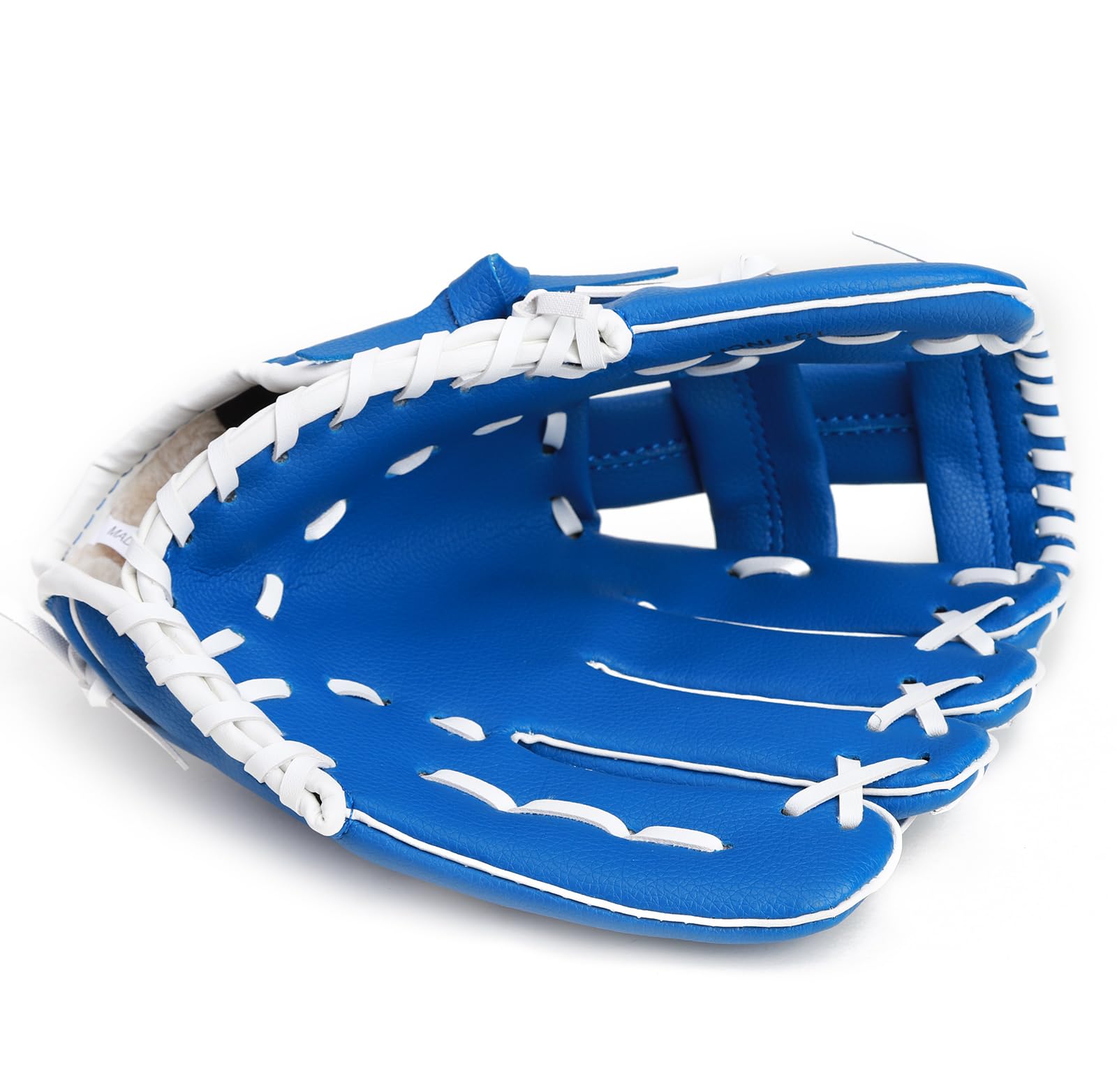 Gant de baseball bleu 11.5 pouces pour éviter la douleur aux mains lors des attrapes de balles
