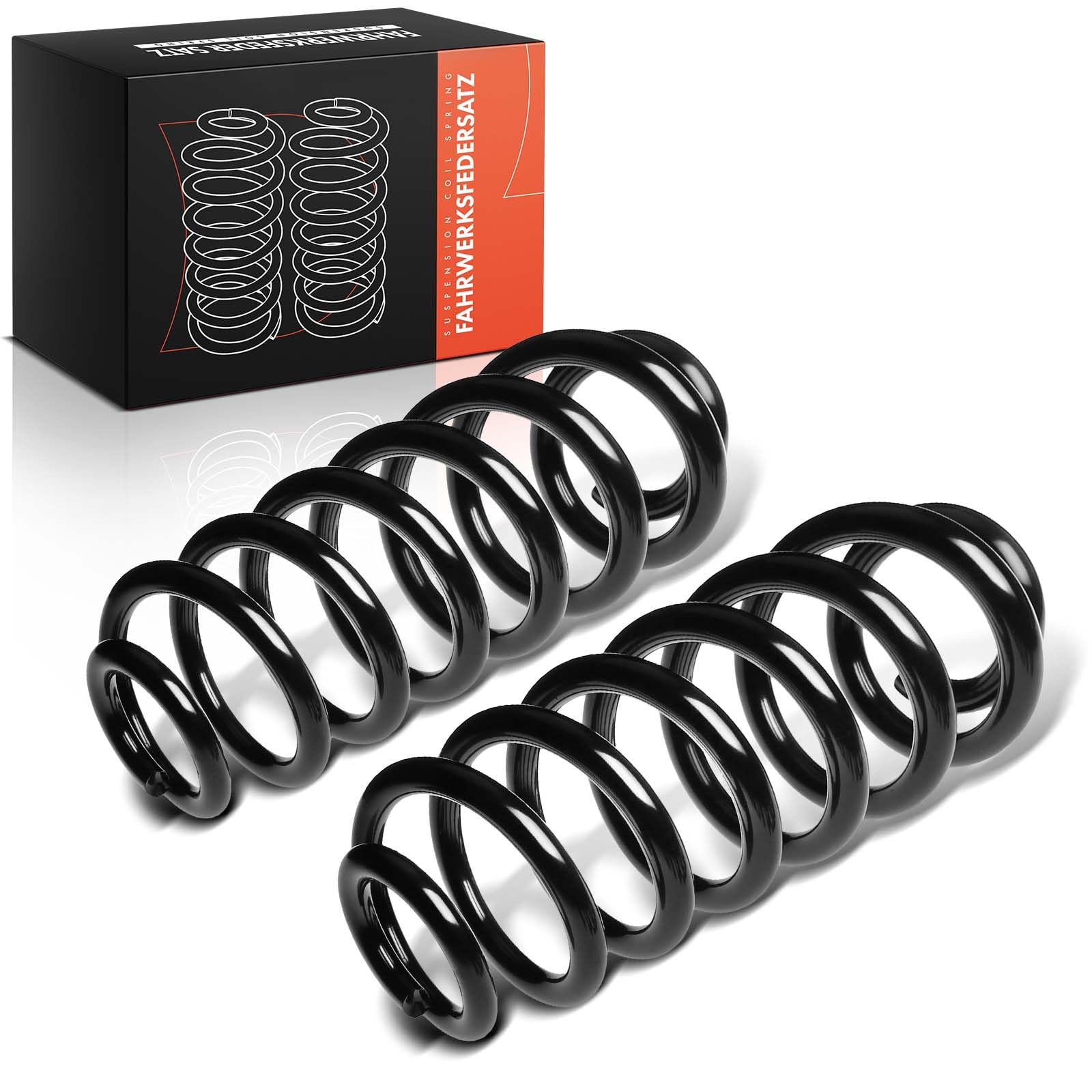 Frankberg 2x Muelles de chasis Muelles de suspensión Compatible con X5 E53 3.0d 3.0i 4.4i 2000-2006 Replace# 33531096301,RH6754