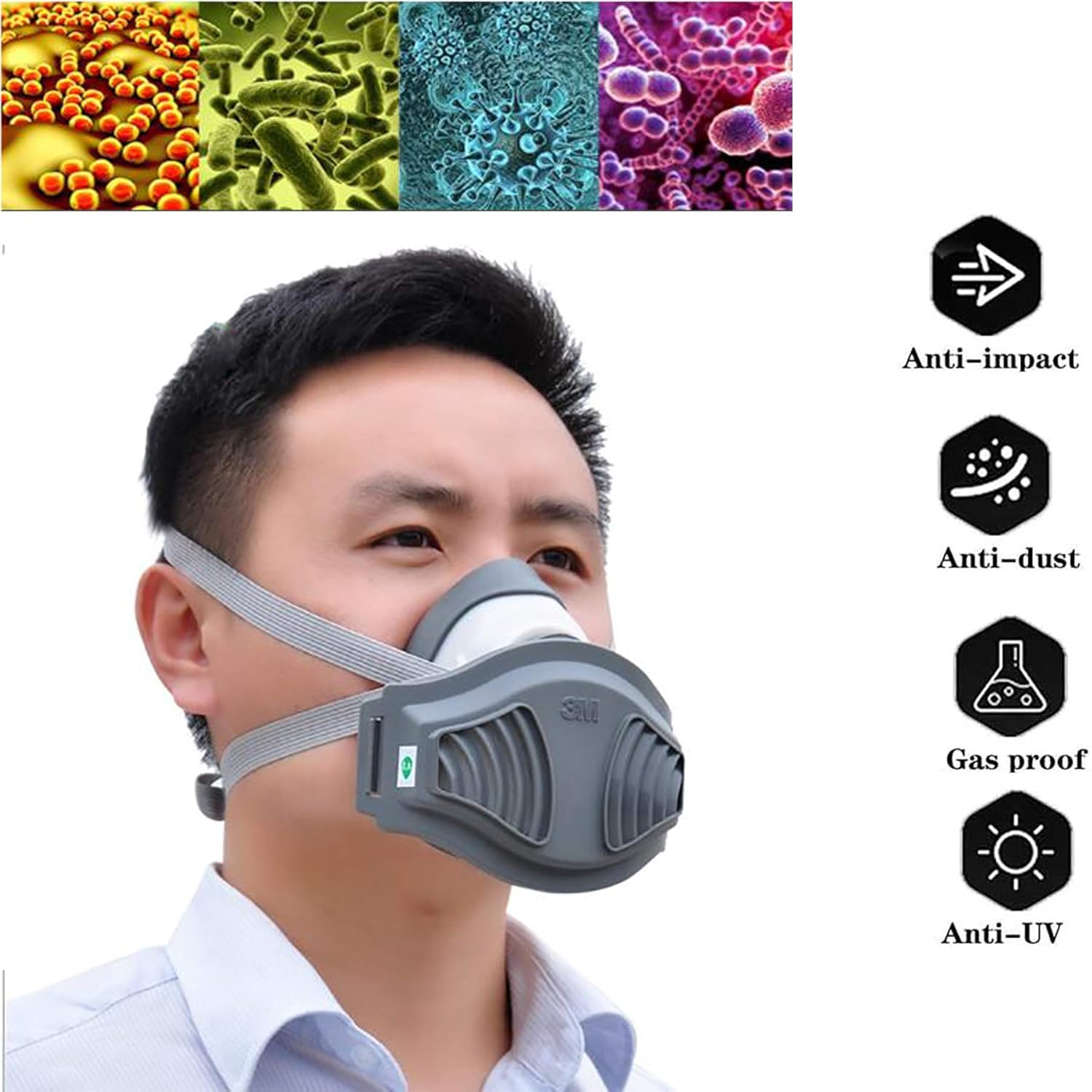 Respiratore 3m per virus