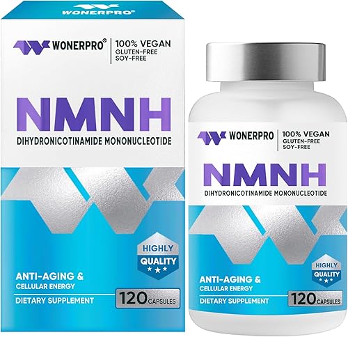 NMNH (alternativa al suplemento NMN), 1000 mg por porción NAD Suplemento para aumentar los niveles de NAD+ a medida que envejecemos, para