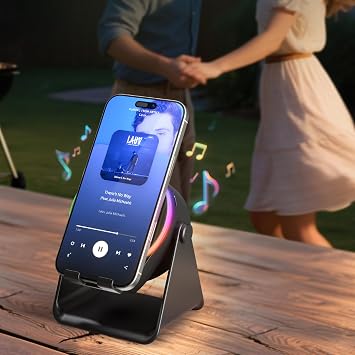 4 in 1 Wireless Induction Audio Bluetooth Speaker