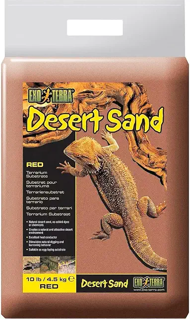 Sable pour Terrarium Pogona - Substrat Désert Naturel 4,5 kg