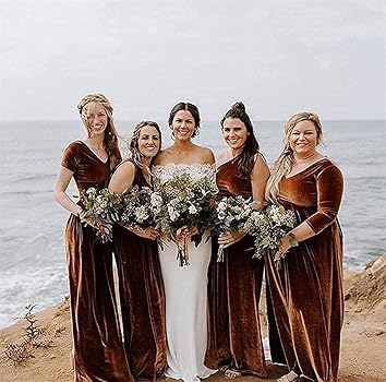 Brautjungfer kleid dunkelgrün Clearance