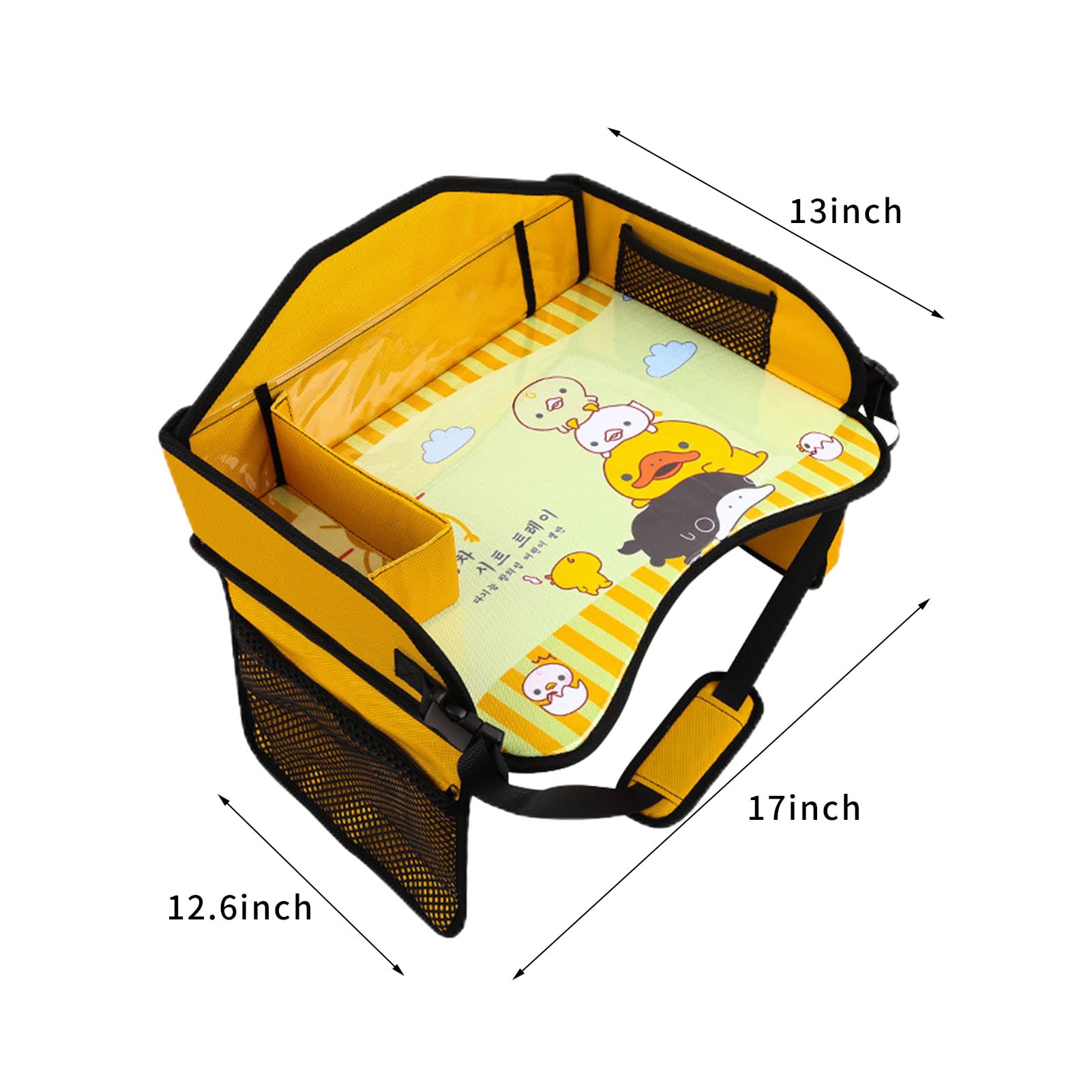 Vassoio Da Viaggio Per Seggiolino Auto Bambini - Con Pareti Imbottite E Spazio Gioco - Foto 4