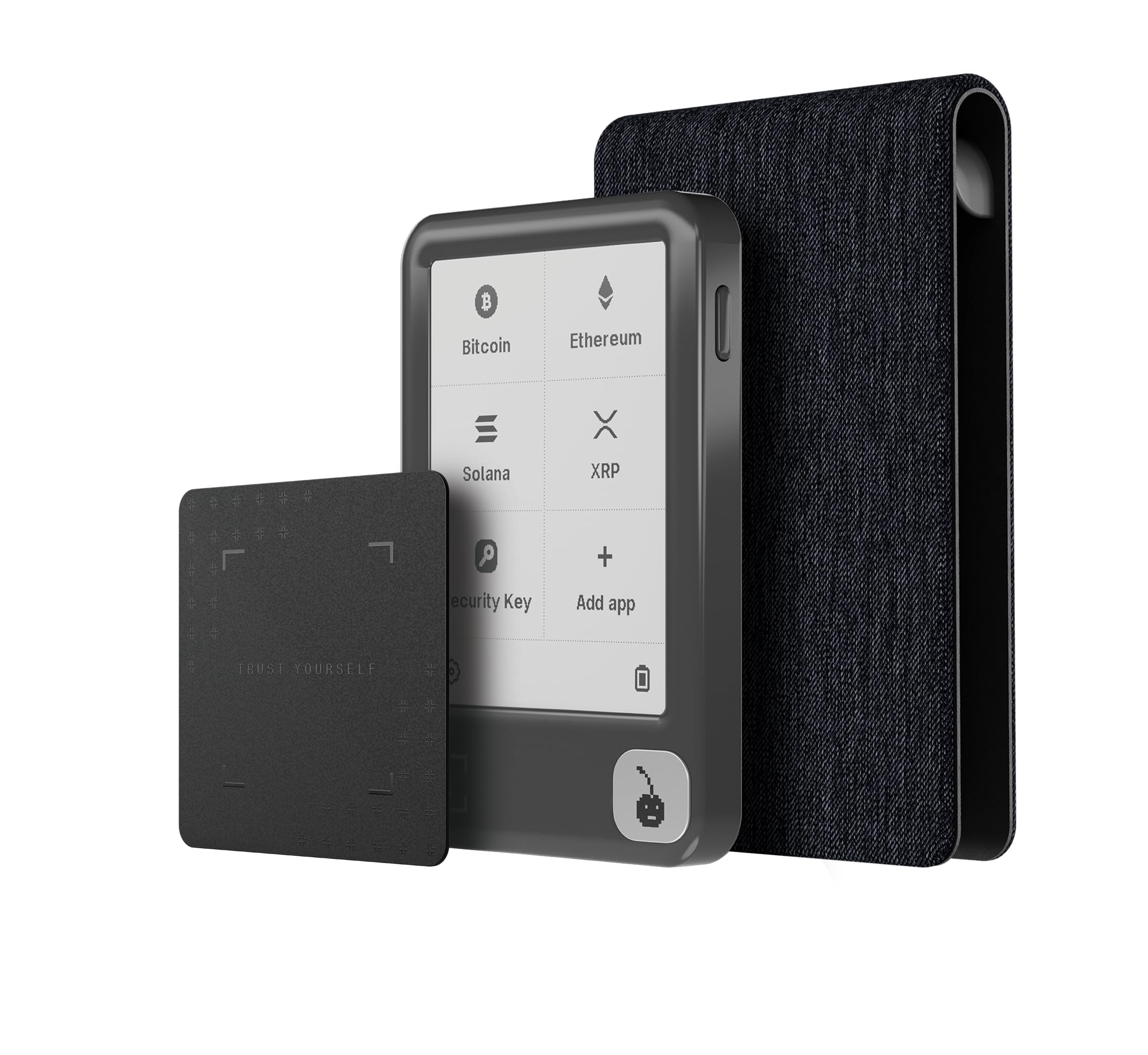 Ledger Crypto Starter Pack Nano Gen5-Signer Magnet Folio Recovery Key Clip-on-Badge App
