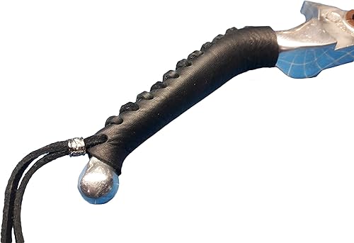 Miniatura 4 de MCD - Fundas de palanca de motocicleta de cuero negro resistente para motocicletas HD, sin flecos