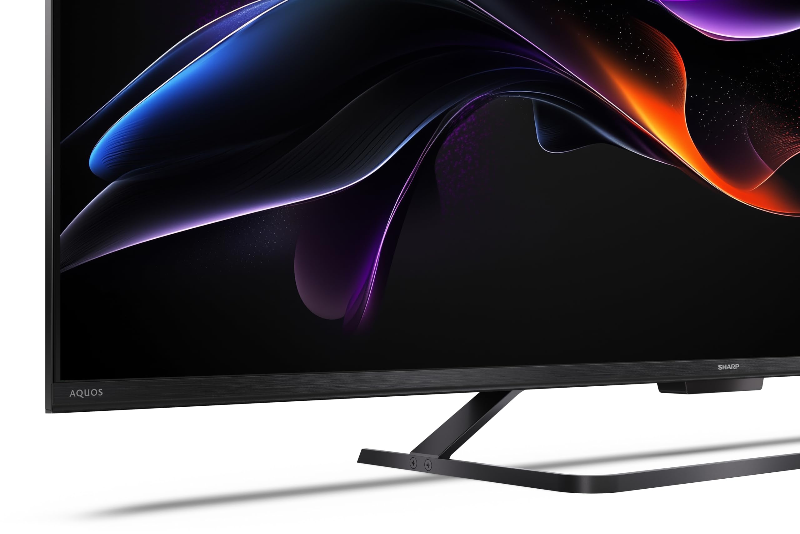 Sharp 50HR7365E - GOOGLE TV, 50" UHD, FRAMELESS,144Hz, QLED, HDR10, Dolby Vision HDR, Google Assistant z mikrofonem, Chromecast, Bluetooth, DOLBY Atmos 2x12W, HDMI 2.1 x4, USBx2, czarny
