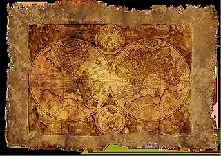 Yingxin34 Jigsaw Puzzles 520 Pieces - Puzzle for Adults - Unique Jigsaw Puzzles – map - Colorful and Challenging 520-Piece Puzzle – Thick Cardboard with Premium Printing-52x38cm(20.47x41.96inch)