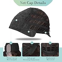 Vista 9 de Quantum Love Pelucas cortas y rizadas estilo Bob, peluca de parte lateral suelta para mujeres negras, peluca sintética corta ondulada estilo Bob