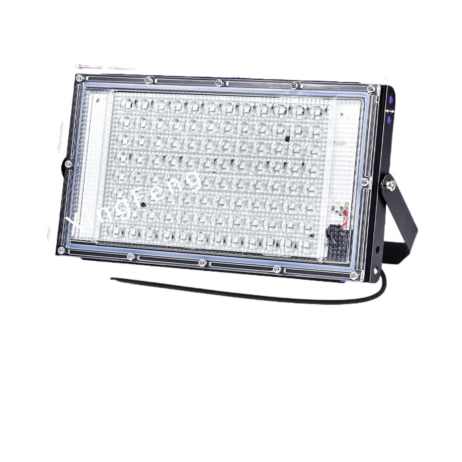 Lámpara de curado UV LED UV de luz Negra, Interruptor USB, 395 NM, for Fiestas, Bares, iluminación escenarios, Nocturna y Navidad(96LEDs-2P)