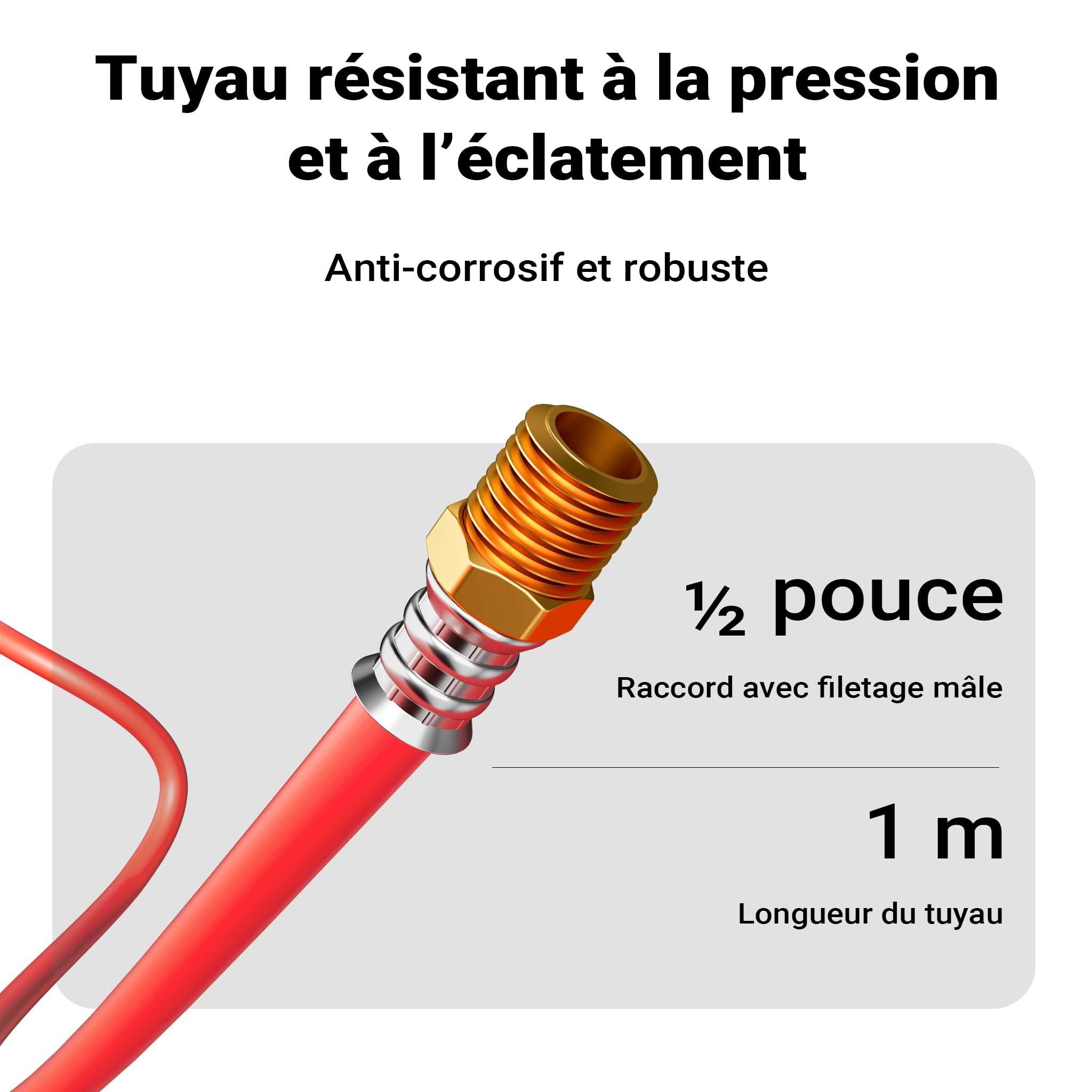 Pompe de remplissage pour Installation Sanitaire Solaire Chauffage Pression d’épreuve de 25 bars