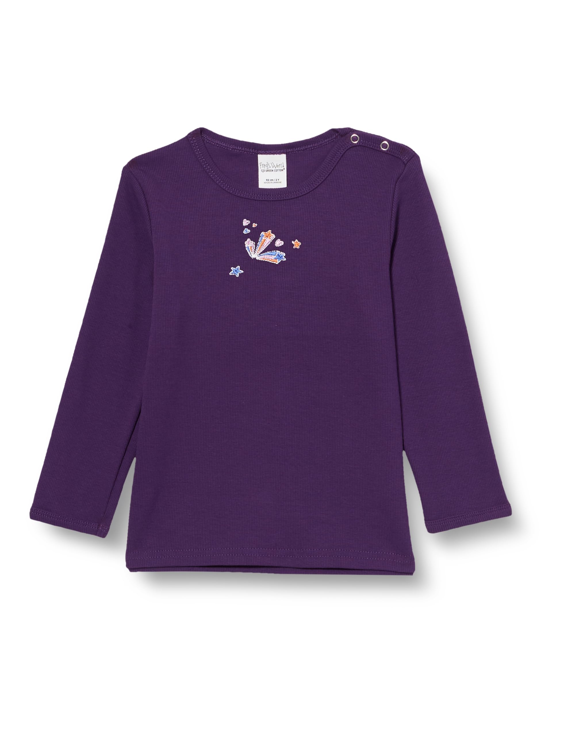 Fred's World by Green Cotton Baby - Mädchen Tangle Rib L/S T Baby Blouse