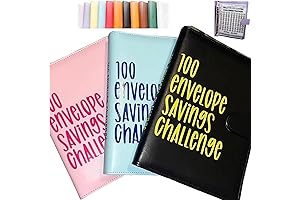 Money-Saving Masterpiece: The 1 Piece 100 Envelope Saving Challenge Binder