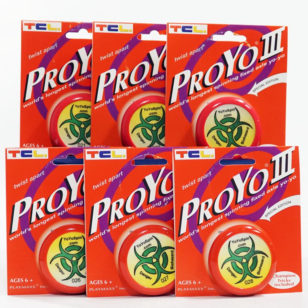 ProYo III Special Edition Rare YoYoSpin Earth and Solar System Pictures Numbered Custom Vintage Yo-Yo (Pink 23)