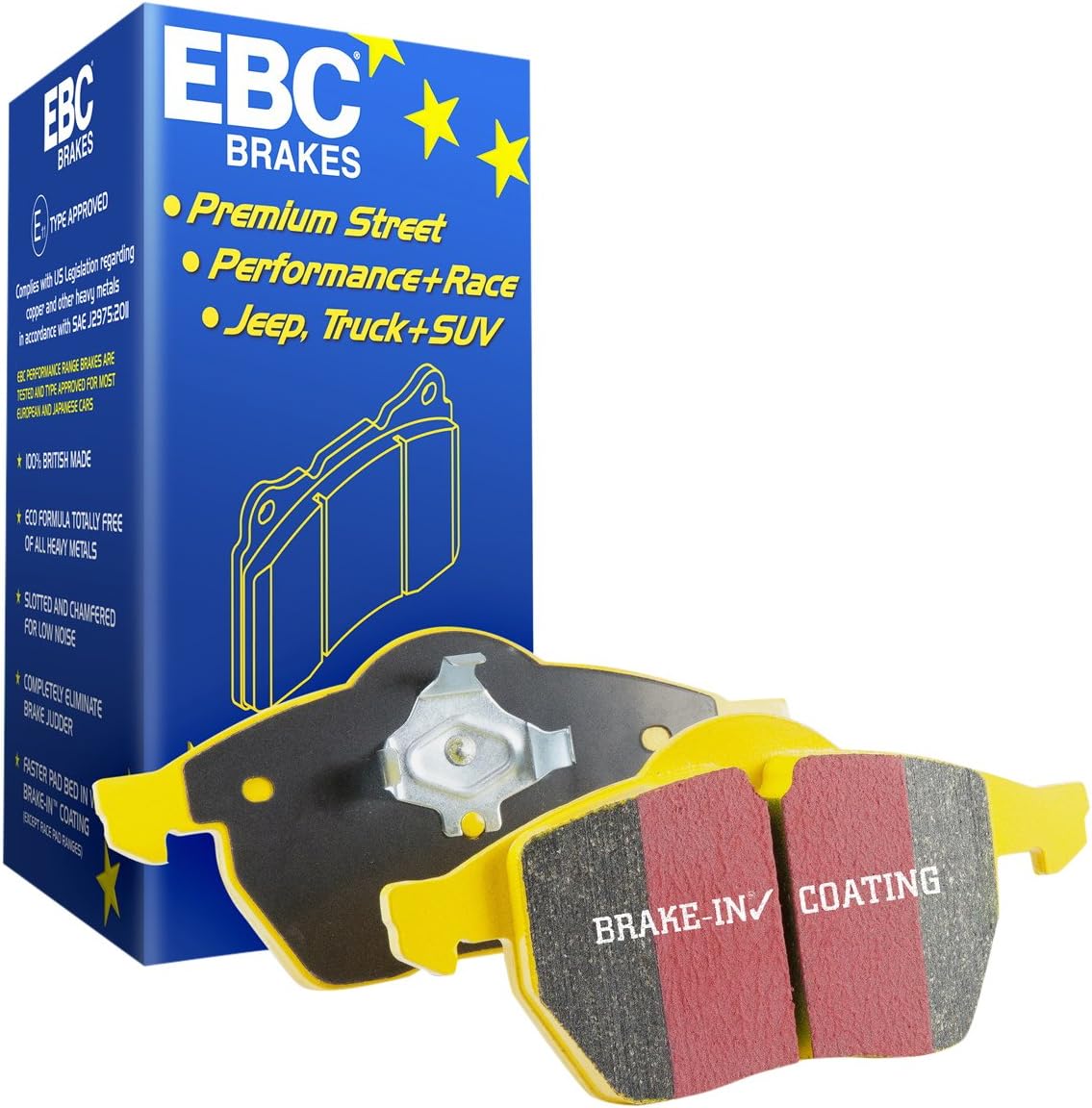 EBC Brakes DP42263R Yellowstuff Performance Brake Pad
