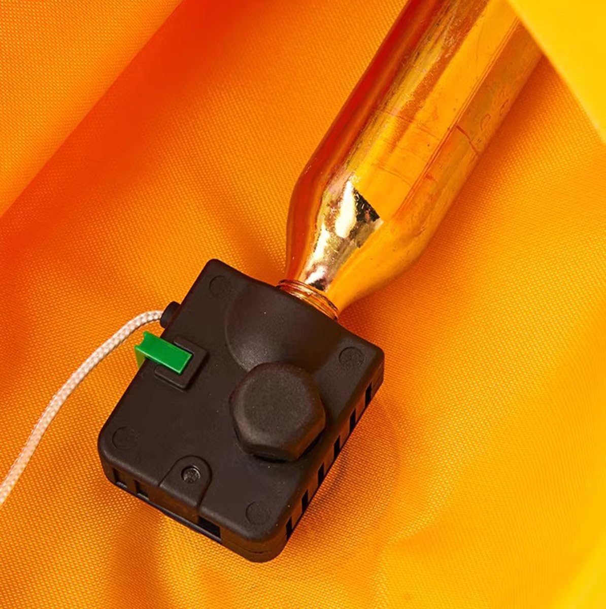 Paquete de 2-3 PFD 24/33 gramos de cartucho de CO2 cilindro de rosca de 1/2 pulgada para chaleco salvavidas inflable, cinturón salvavidas para deportes acuáticos, pesca, surf, actividades marinas