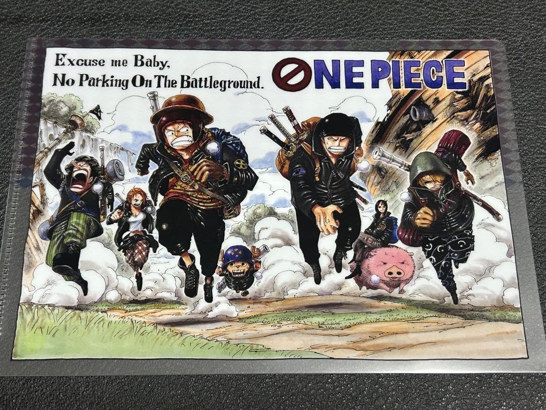 ワンピース ONE PIECE 麦わらストア クリアファイル 扉絵 【非売品】 非売品】 ワンピース 麦わらストア限定 クリアファイル 原作絵