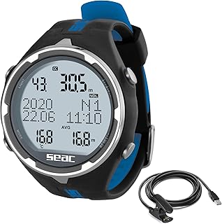 SEAC Action, Ordinateur de plongée pour plongée et apnée, Logbook, Planificateur de plongée, Alarmes de sécurité