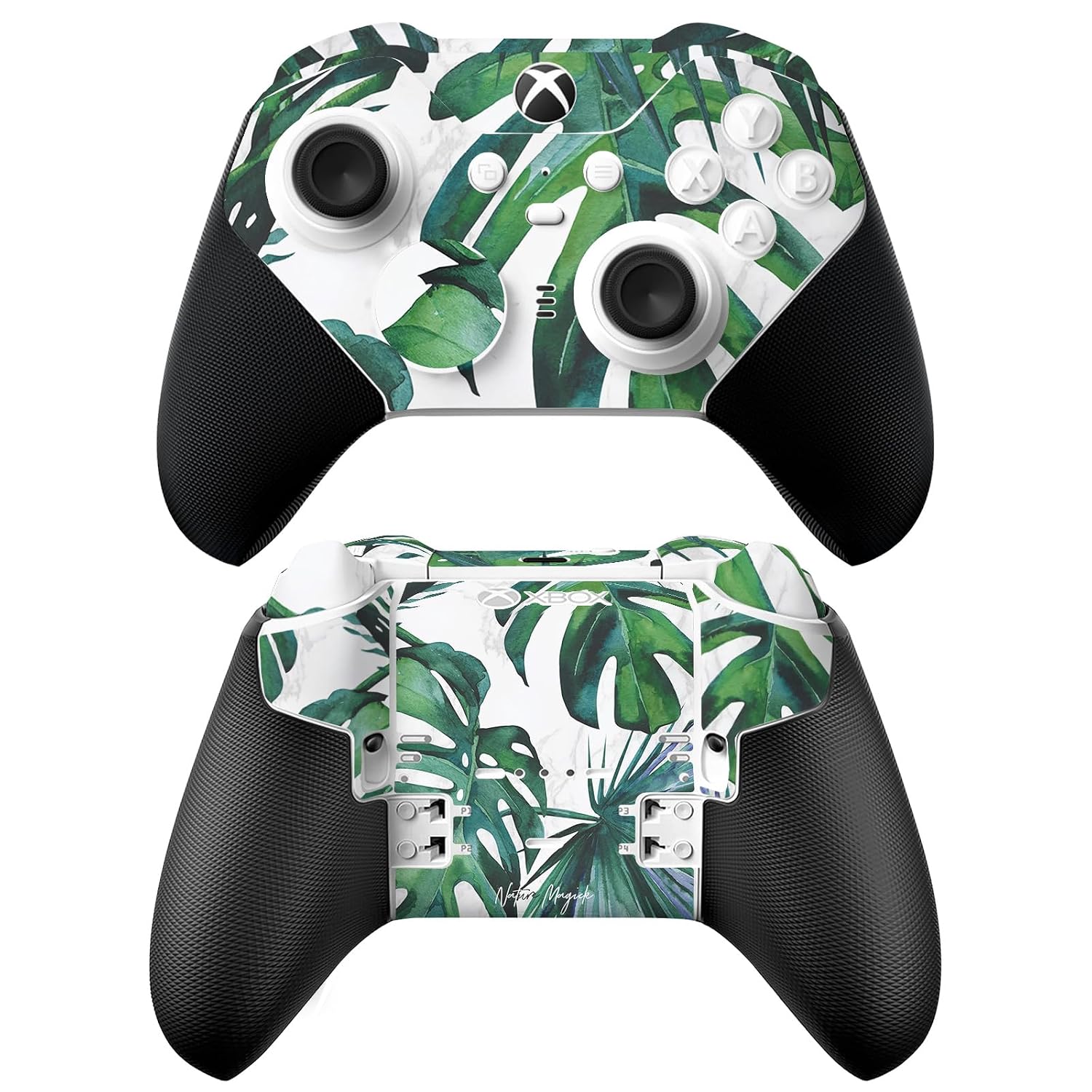 Head Case Designs Officially Licensed Nature Magick Green Art Mix Vinyl Sticker Gaming Skin Decal Cover Compatible With Xbox Series X & S Elite Wireless Controller Series 2