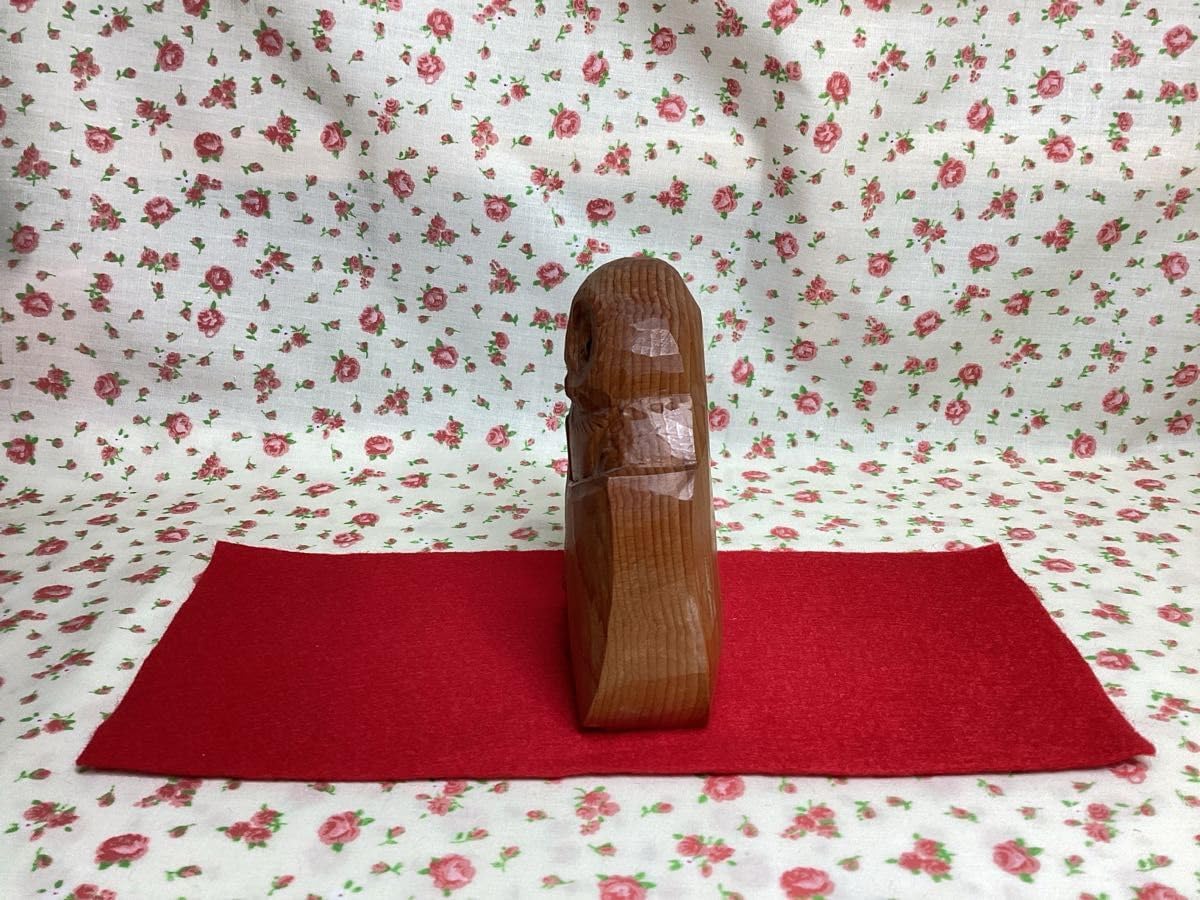 一位一刀彫 ふくろう 置物 木彫り 飛騨高山 イチイ 伝統工芸品 木製 梟