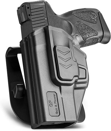 Funda para mano izquierda compatible con Taurus G2CG3C, G19 G19X G32 G45 (Gen 3 4), G23 (Gen 3 4), G43  G43X, funda de transporte exterior de