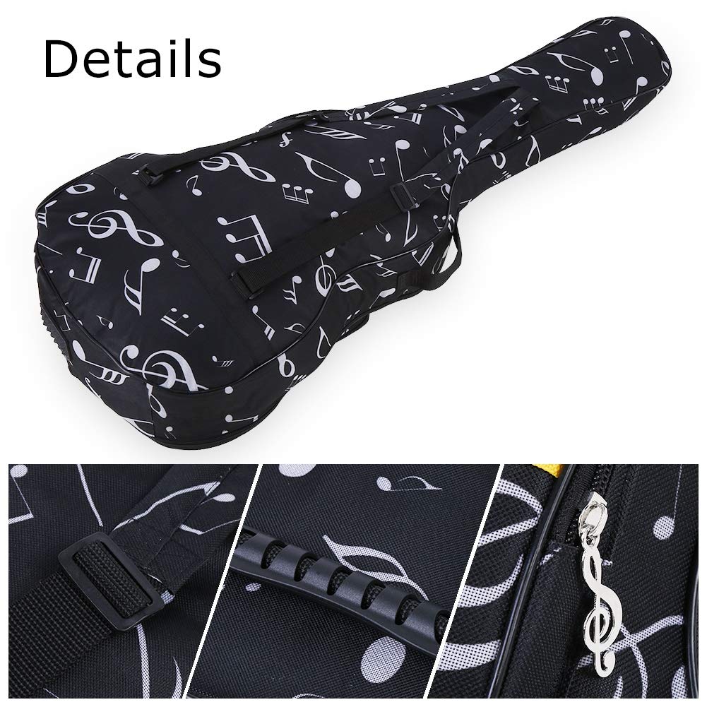 Custodia Per Chitarra Acustica, Custodia Morbida Per Chitarra Acustica con Doppia Cinghia, Custodia Morbida Per Chitarra, Custodia Morbida Per Chitarre da 39/40/41 Pollici