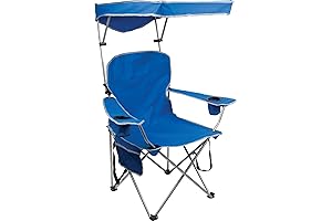 Comfortable Lawn Chairs Folding with UV Protected Canopy for Ultimate Outdoors Relaxation