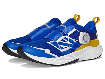 New Balance Kids DynaSoft Reveal v4 BOA(r) (Big Kid) Kids Shoes Blue Gemstone/Ginger Lemon/White