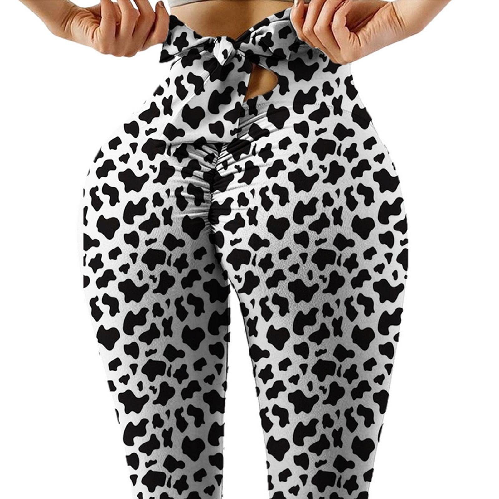 Leggings de sport femmes à motif léopard pour studio de yoga