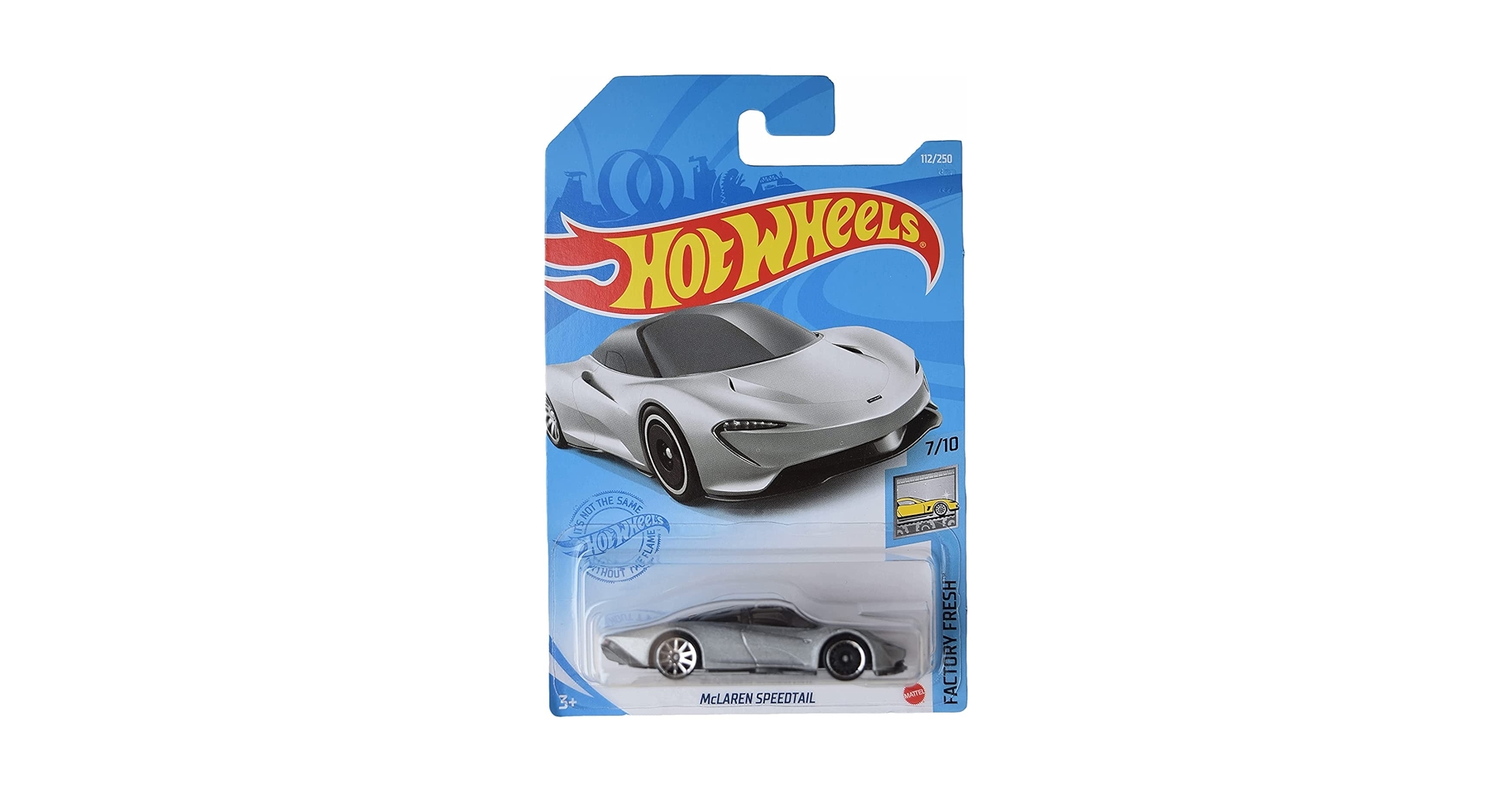 Amazon.com: Hot Wheels Mclaren Speedtail, [Silver] 112/250