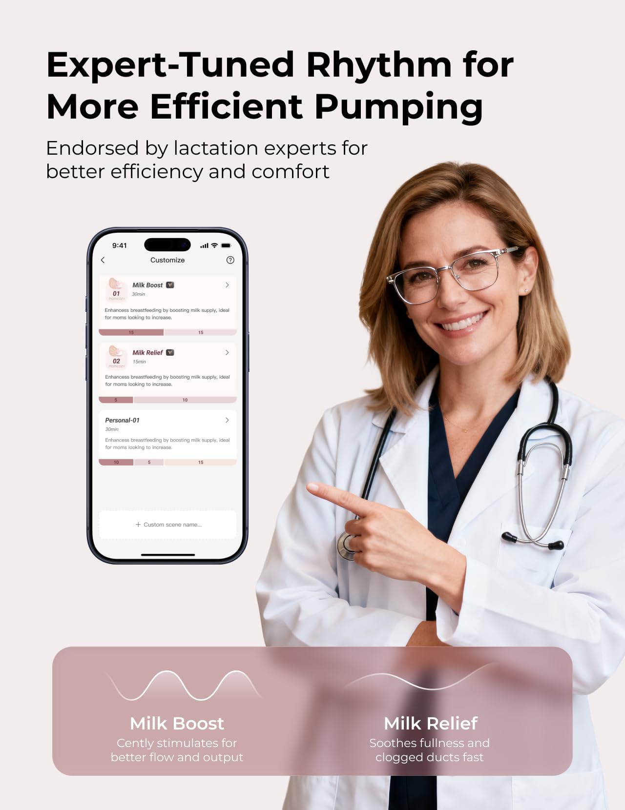 Momcozy Air 1 Sacaleches Ultra Fino, 180 ml Extractor De Leche Materna Manos Libres Con Estuche De Carga Inalámbrica, Control Por App, Modo Automático, Alerta De Depósito Lleno