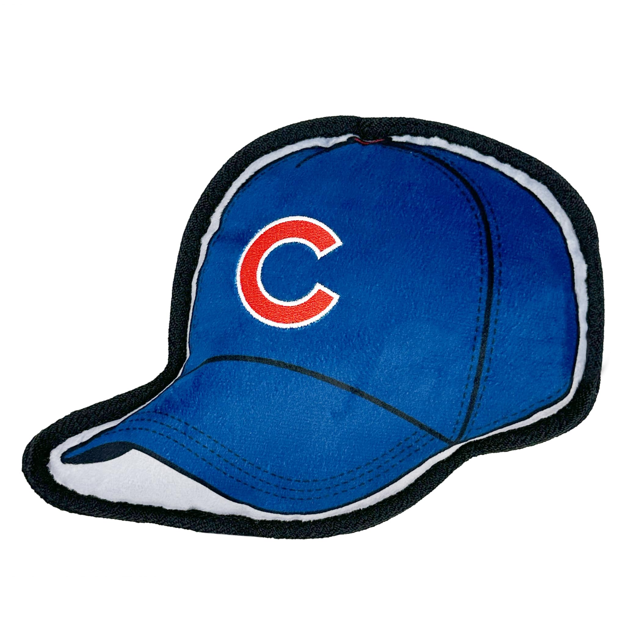 Jouet pour chien Casquette MLB Chicago Cubs Pets First en tissu résistant