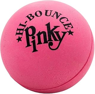 JA-RU Hi-Bounce Pinky Ball (1 Pack) Rubber-Handball Bouncy Balls for Kids. Small Pink Stress Ball. Indoor & Outdoor Sport ...